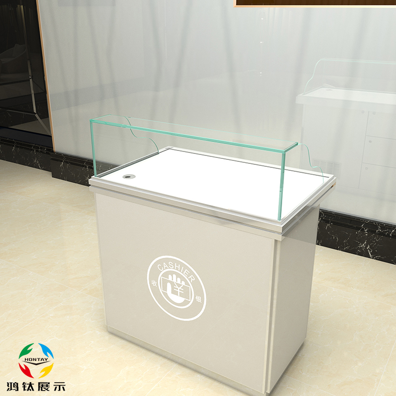 玻璃收銀臺服務臺A款