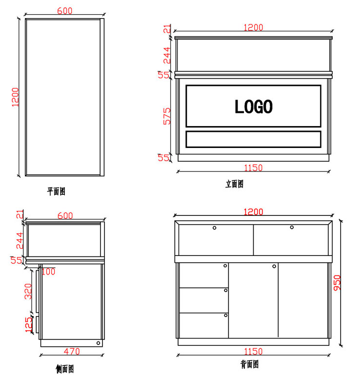 珠寶展柜定制 展柜尺寸定制 珠寶展柜定制 展柜尺寸定制